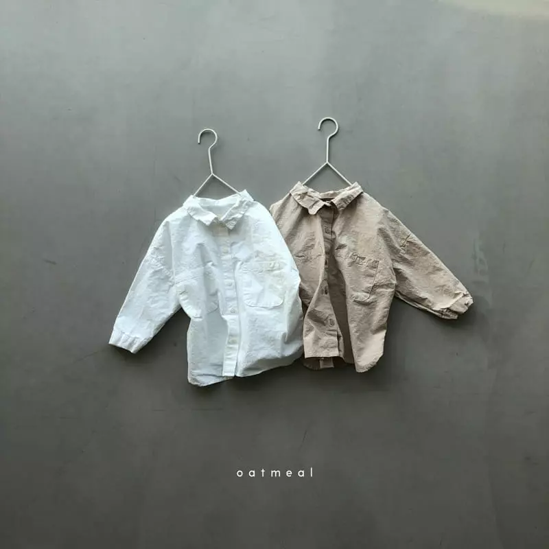 Oatmeal - Korean Children Fashion - #fashionkids - Riddin Shirt - 3