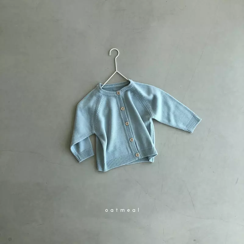 Oatmeal - Korean Children Fashion - #kidsstore - Lang Lang Lang Cardigan - 6