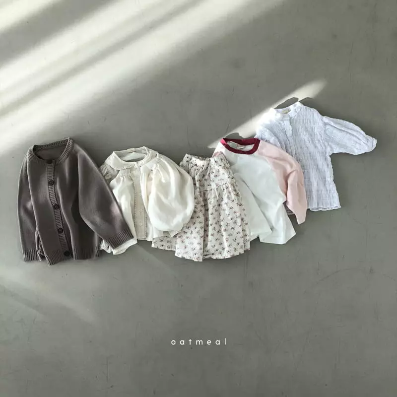 Oatmeal - Korean Children Fashion - #kidzfashiontrend - Vins Lace Blouse - 7