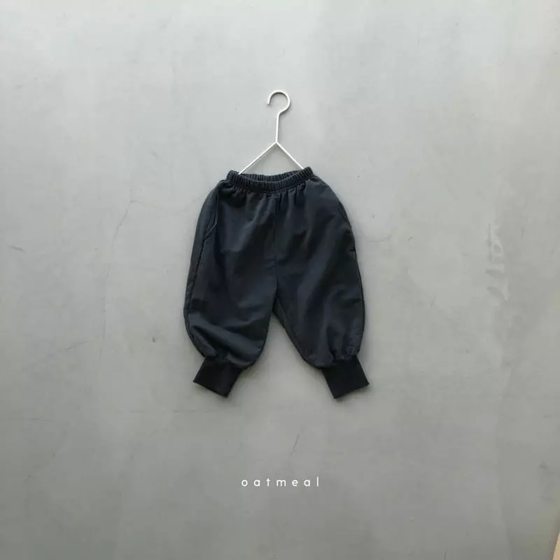 Oatmeal - Korean Children Fashion - #kidzfashiontrend - Basic Sweat Pants - 5