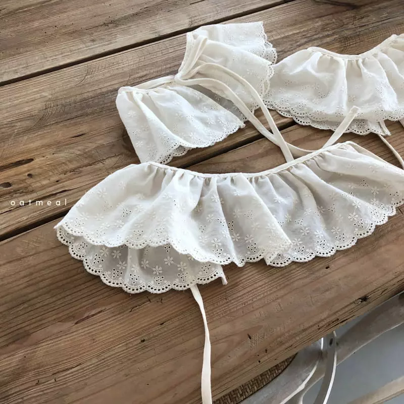 Oatmeal - Korean Children Fashion - #littlefashionista - Less Apron - 11