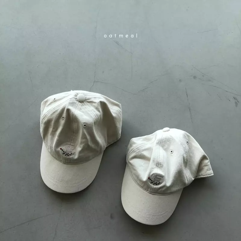 Oatmeal - Korean Children Fashion - #littlefashionista - Pigeon Ball Cap - 4