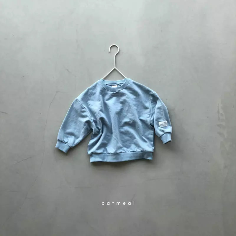 Oatmeal - Korean Children Fashion - #magicofchildhood - Basic Sweatshirt - 6