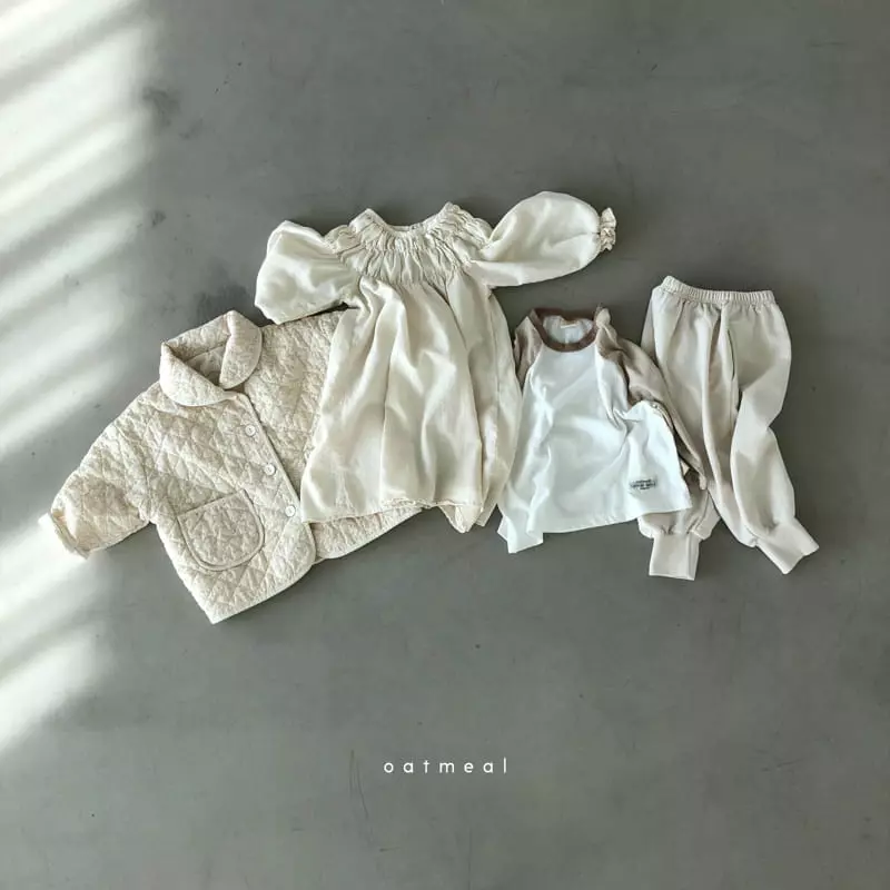 Oatmeal - Korean Children Fashion - #minifashionista - Harara Quilting Jacket - 6