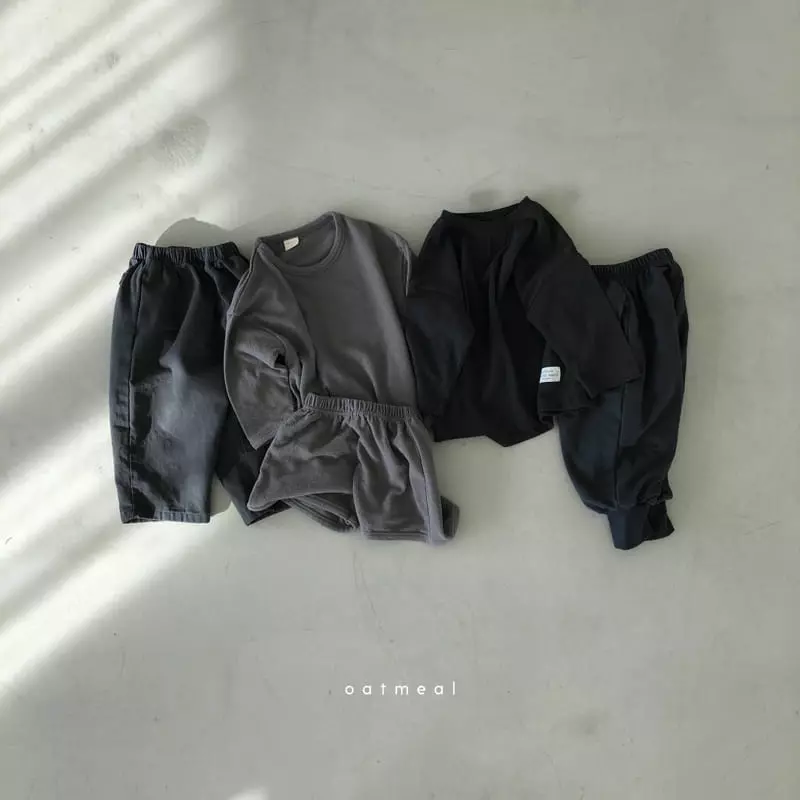 Oatmeal - Korean Children Fashion - #minifashionista - Basic Pants - 10