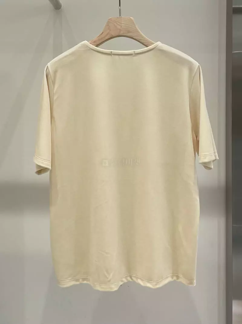 Of Course - Korean Women Fashion - #restrostyle - Spring Velvet Tee - 3