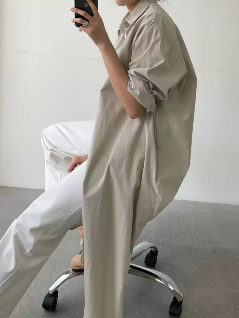 Of Course - Korean Women Fashion - #thelittlethings - Shirt One-piece - 2