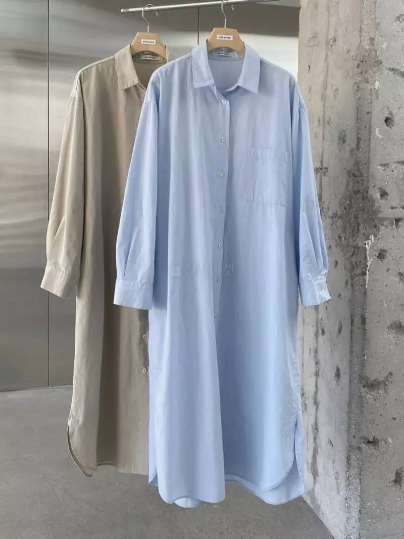 Of Course - Korean Women Fashion - #momslook - Shirt One-piece - 4