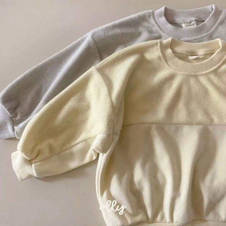 Ollymarket - Korean Children Fashion - #Kfashion4kids - Terry Color Sweatshirt - 2