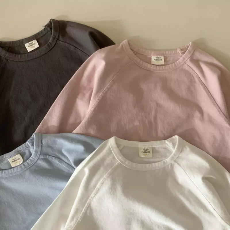 Ollymarket - Korean Children Fashion - #Kfashion4kids - Detail Raglan Tee - 4