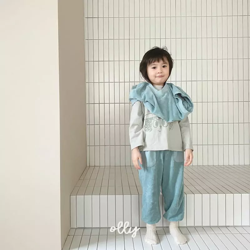 Ollymarket - Korean Children Fashion - #magicofchildhood - Terry Vest Bottom Set - 7
