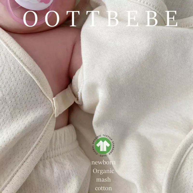 Oott Bebe - Korean Baby Fashion - #babyboutique - Organic Easywear Mesh with Bonnet - 7