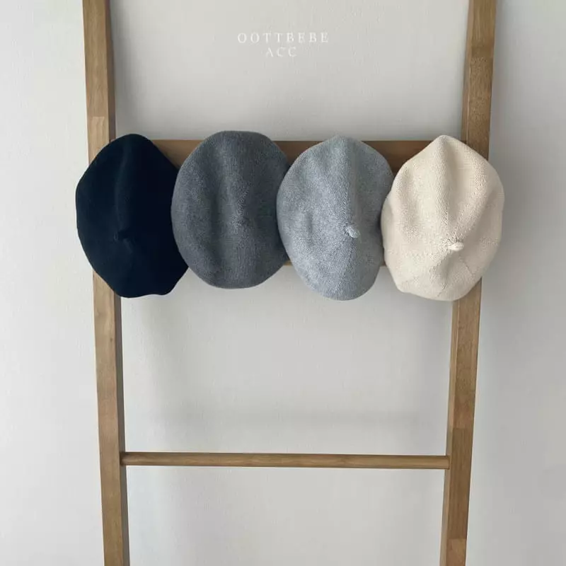 Oott Bebe - Korean Baby Fashion - #babyboutiqueclothing - Fall Tonton Beret Hat - 9