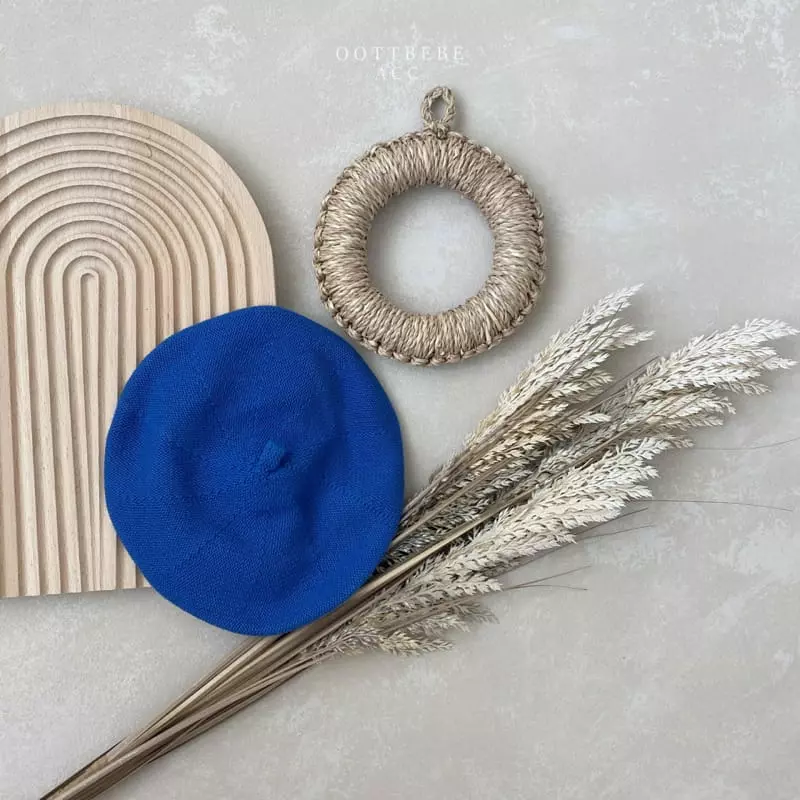 Oott Bebe - Korean Baby Fashion - #babyboutiqueclothing - Color Beret Hat - 8