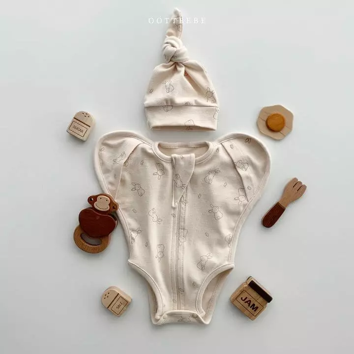 Oott Bebe - Korean Baby Fashion - #babyboutiqueclothing - Coco Bonnet - 4
