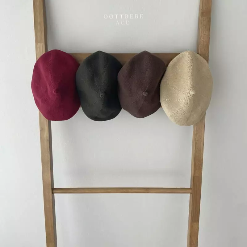 Oott Bebe - Korean Baby Fashion - #babyclothing - Fall Tonton Beret Hat - 10