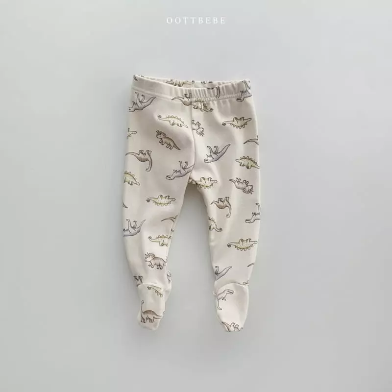 Oott Bebe - Korean Baby Fashion - #babyfever - Coco Foot Leggigns - 8