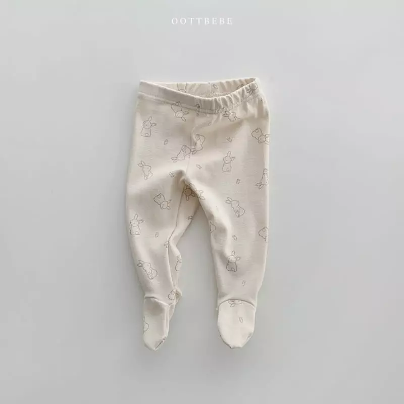 Oott Bebe - Korean Baby Fashion - #babylifestyle - Coco Foot Leggigns - 10