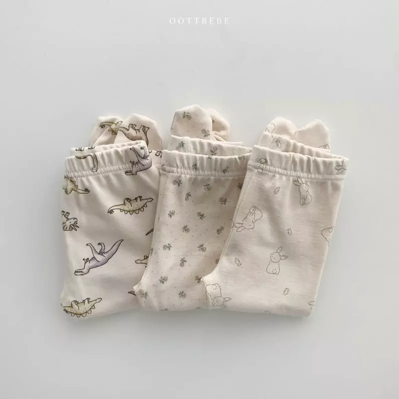 Oott Bebe - Korean Baby Fashion - #babyoninstagram - Coco Foot Leggigns - 11