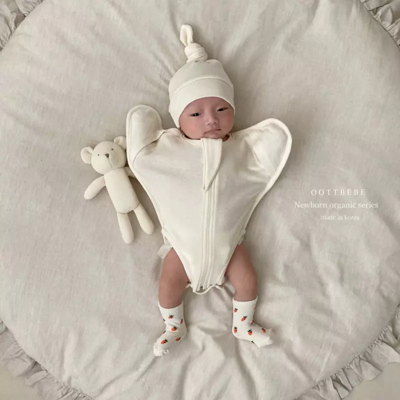 Oott Bebe - Korean Baby Fashion - #babyootd - Oraganic Bodysuit Cotton - 5