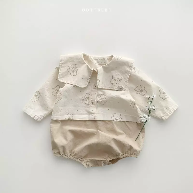 Oott Bebe - Korean Baby Fashion - #babyootd - Jelly Double Bodysuit - 9