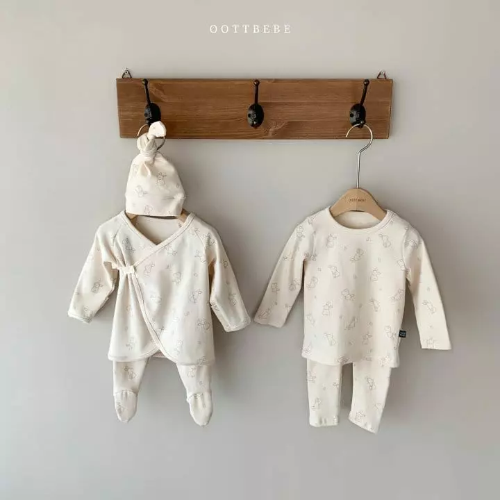 Oott Bebe - Korean Baby Fashion - #babyoutfit - Coco Bonnet - 11