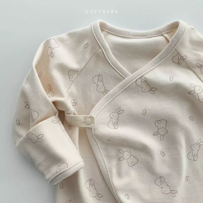 Oott Bebe - Korean Baby Fashion - #babyoutfit - Coco Benet Easywear with Bonnet - 10