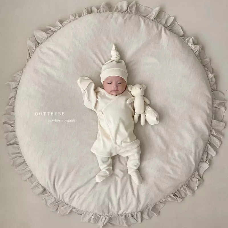 Oott Bebe - Korean Baby Fashion - #babywear - Organic Easywear Mesh with Bonnet - 3