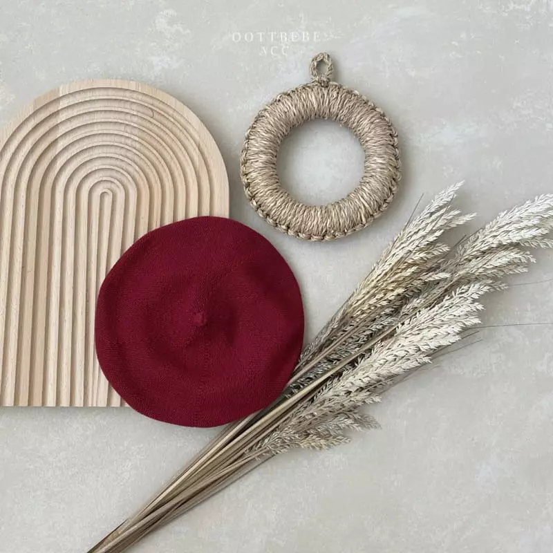 Oott Bebe - Korean Baby Fashion - #smilingbaby - Fall Tonton Beret Hat - 7