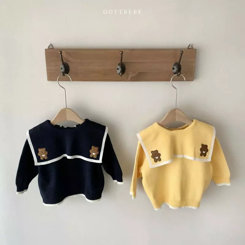 Oott Bebe - Korean Children Fashion - #Kfashion4kids - Bear Knit Jacket - 12