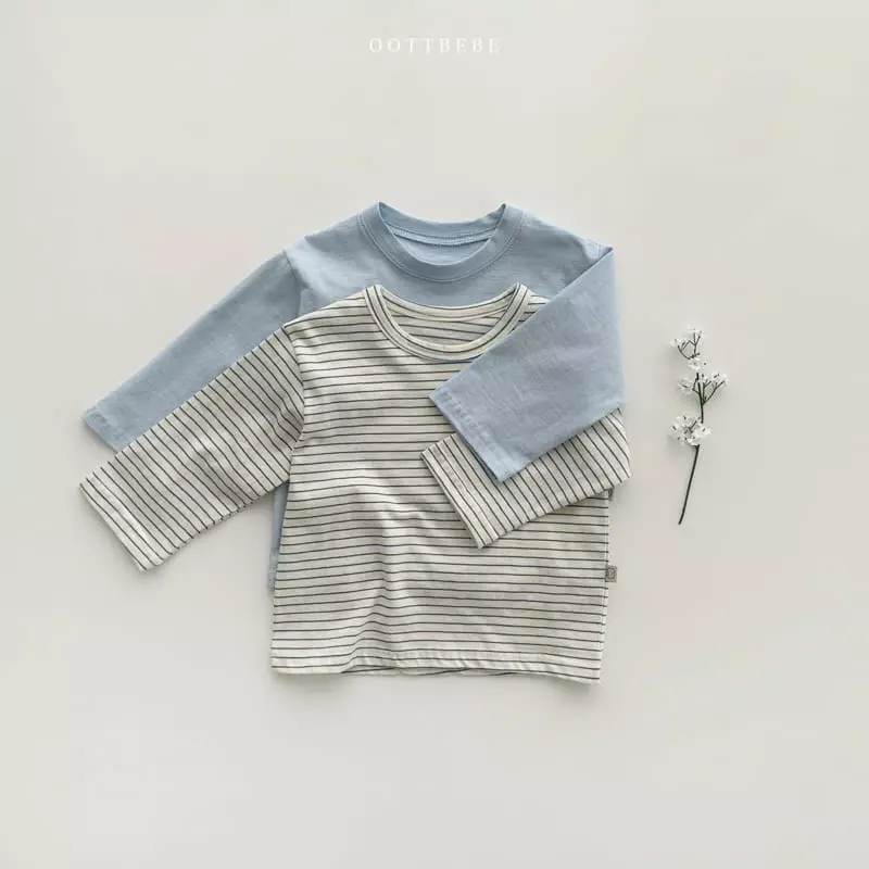Oott Bebe - Korean Children Fashion - #Kfashion4kids - Silk 1+1 Tee - 9