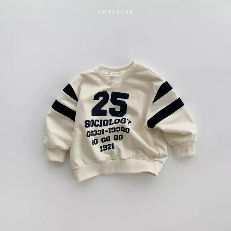 Oott Bebe - Korean Children Fashion - #Kfashion4kids - 25 Slit Sweatshirt - 6