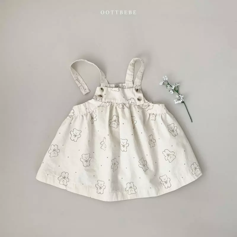 Oott Bebe - Korean Children Fashion - #childofig - Jelly Dungarees One-piece