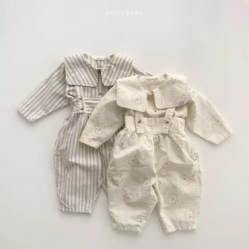 Oott Bebe - Korean Children Fashion - #childofig - Jelly Collar Shirt Jacket - 12
