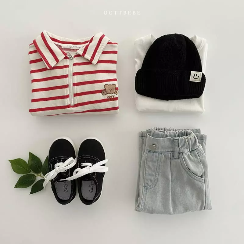Oott Bebe - Korean Children Fashion - #designkidswear - Amor Jeans - 11