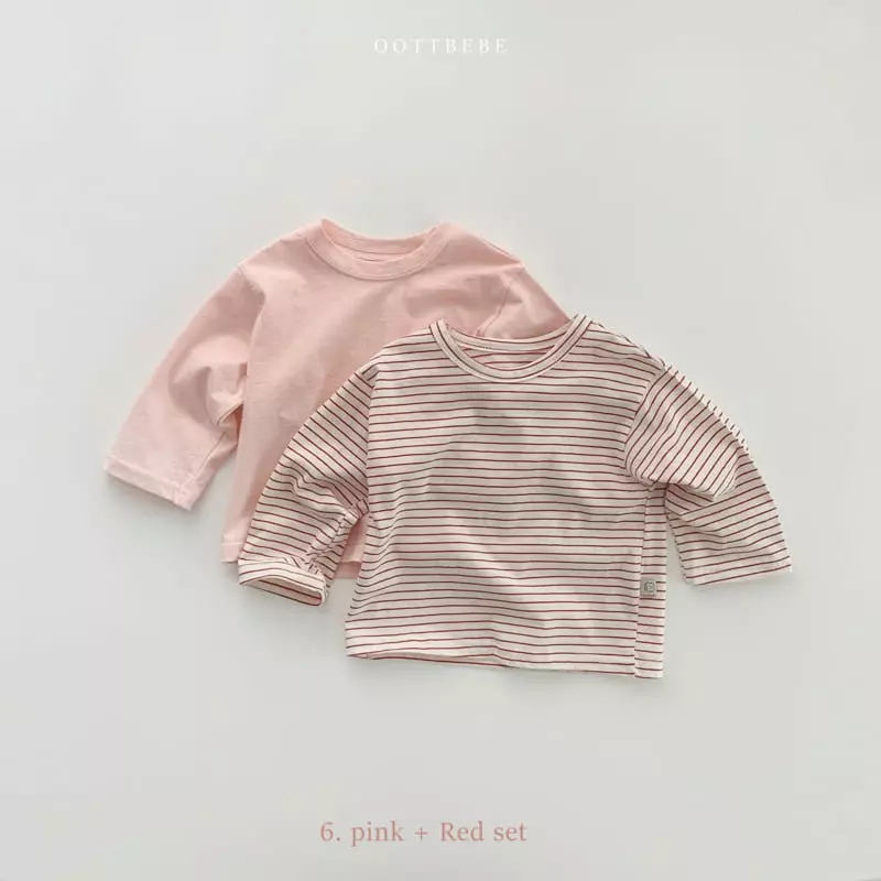 Oott Bebe - Korean Children Fashion - #designkidswear - Silk 1+1 Tee - 3