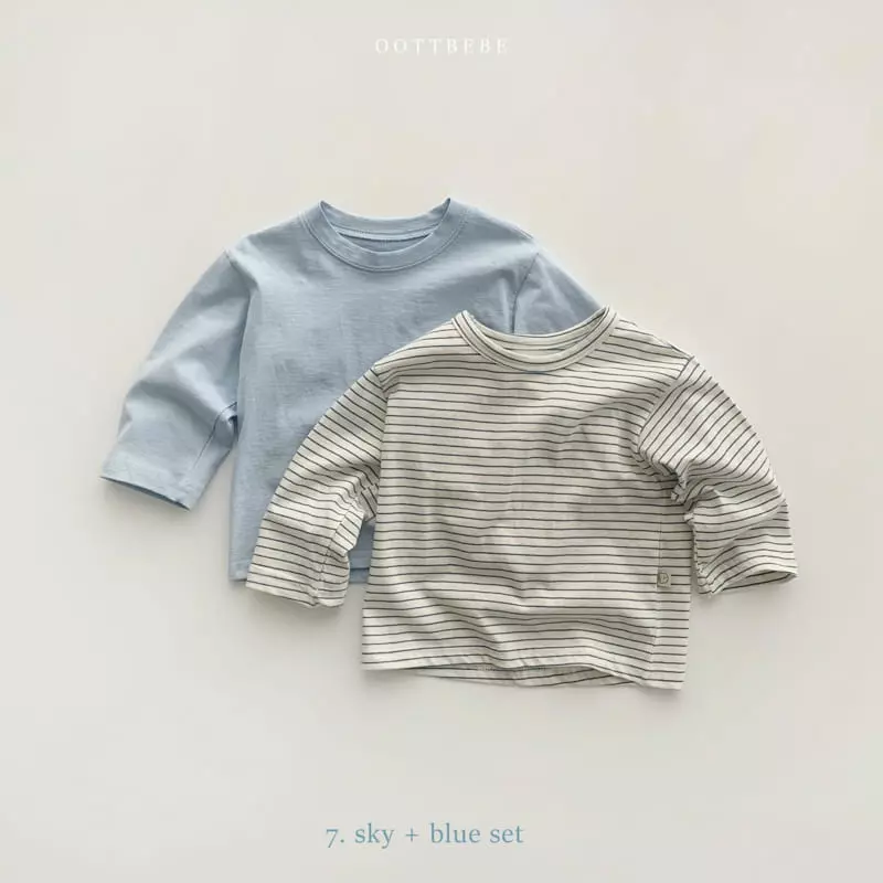 Oott Bebe - Korean Children Fashion - #designkidswear - Silk 1+1 Tee - 4