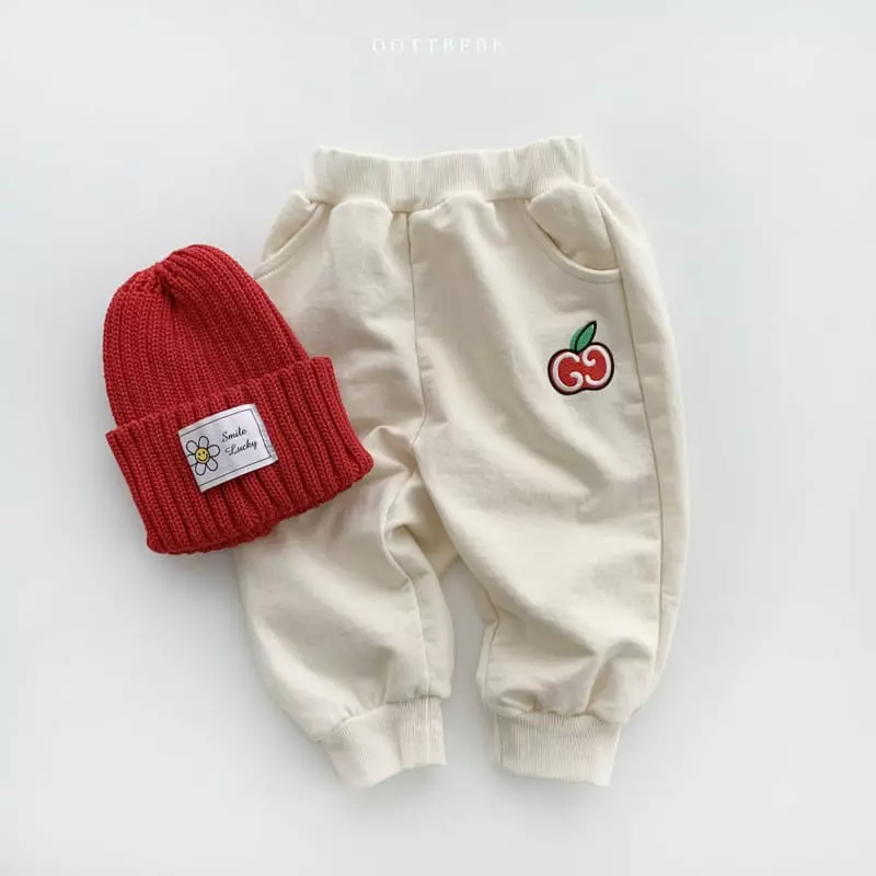Oott Bebe - Korean Children Fashion - #discoveringself - Apple Jogge Pants - 2