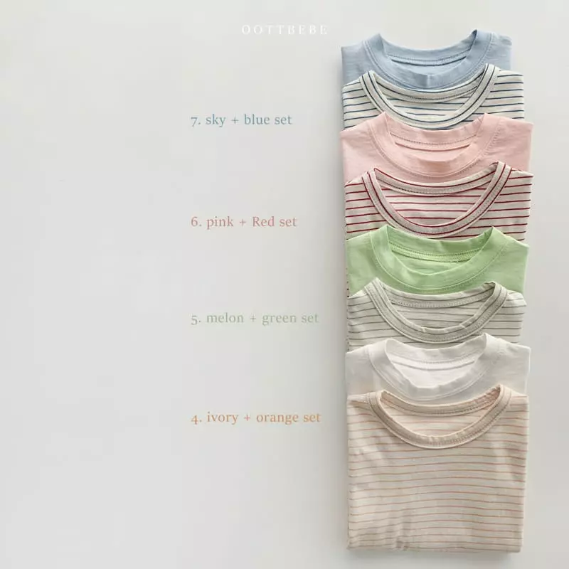 Oott Bebe - Korean Children Fashion - #fashionkids - Silk 1+1 Tee - 5