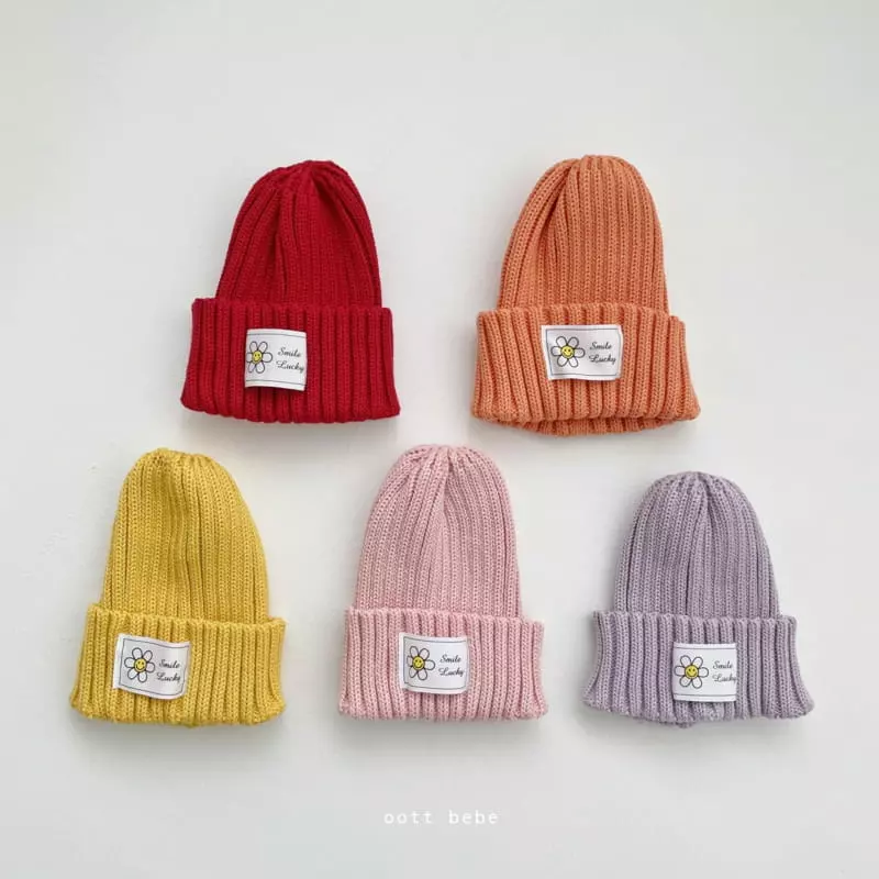 Oott Bebe - Korean Children Fashion - #kidsshorts - Daisy Beanie