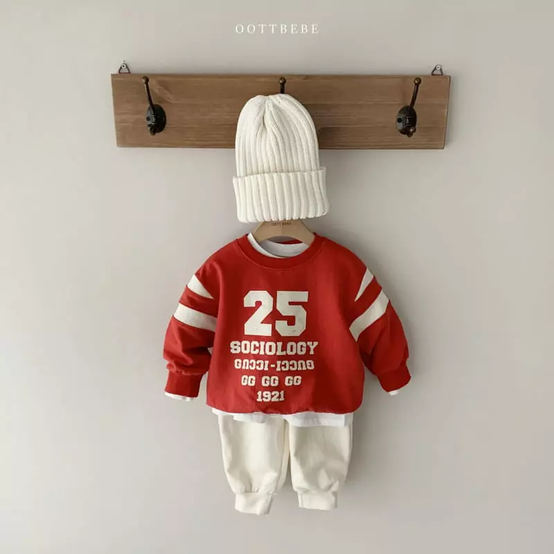 Oott Bebe - Korean Children Fashion - #fashionkids - Apple Jogge Pants - 4