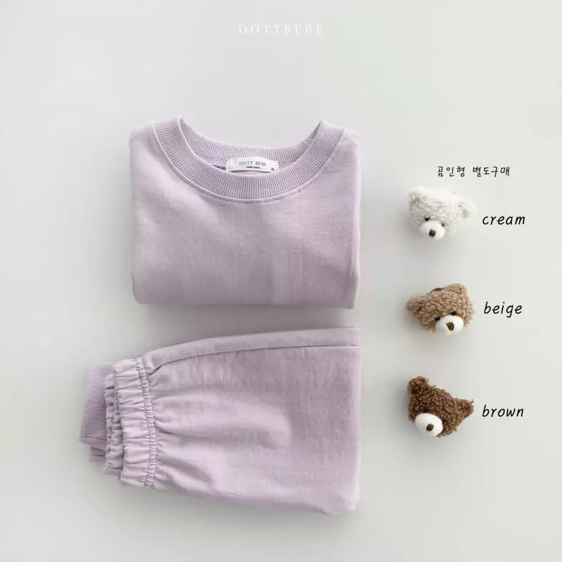 Oott Bebe - Korean Children Fashion - #kidsstore - Doll Bear Top Bottom Set - 8