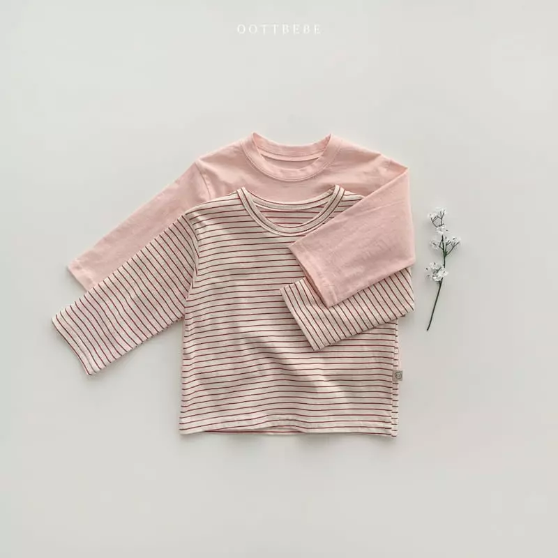 Oott Bebe - Korean Children Fashion - #kidzfashiontrend - Silk 1+1 Tee - 8
