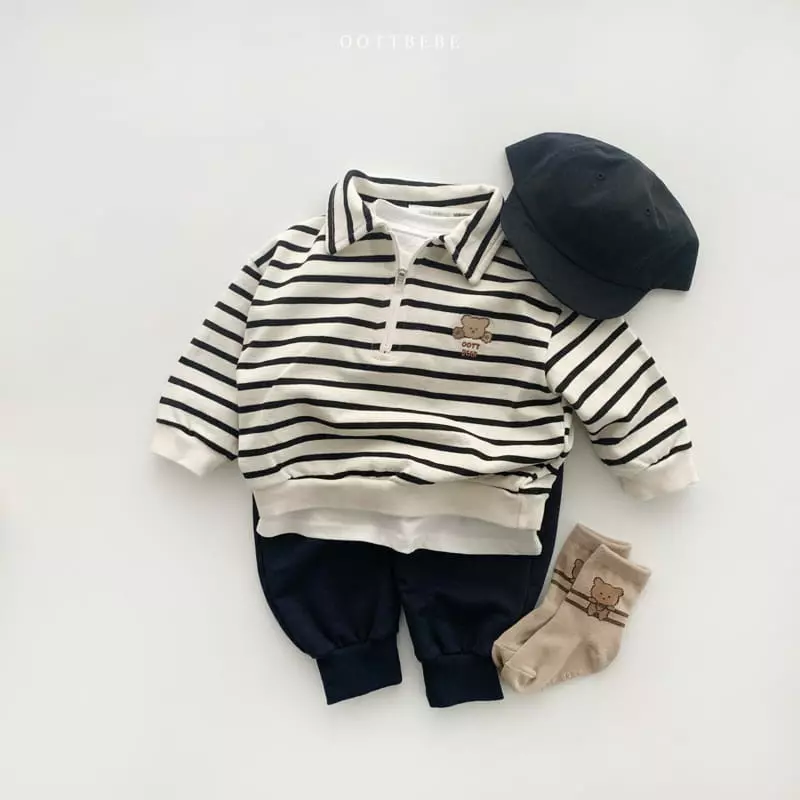 Oott Bebe - Korean Children Fashion - #kidzfashiontrend - Apple Jogge Pants - 6