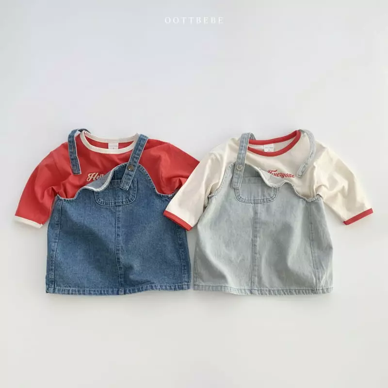 Oott Bebe - Korean Children Fashion - #kidzfashiontrend - Angue Silket Tee - 3