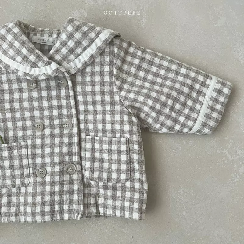 Oott Bebe - Korean Children Fashion - #littlefashionista - Sailot Double Jacket - 5