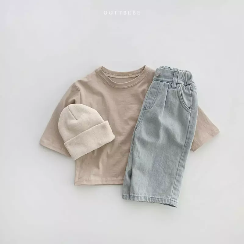 Oott Bebe - Korean Children Fashion - #littlefashionista - Silk 1+1 Basic Tee - 9