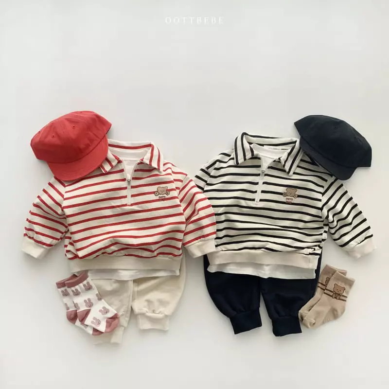 Oott Bebe - Korean Children Fashion - #littlefashionista - Apple Jogge Pants - 8