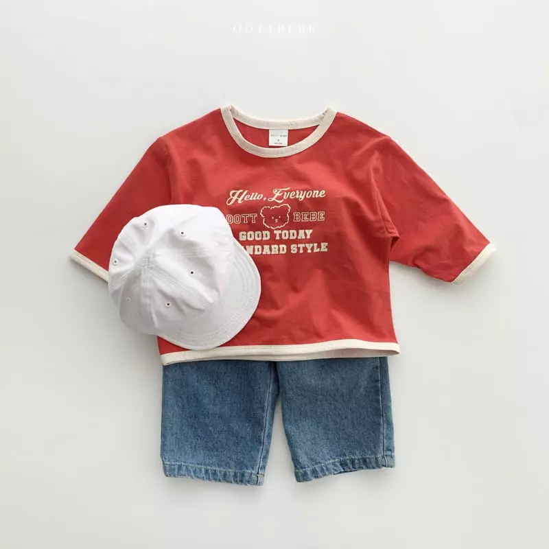 Oott Bebe - Korean Children Fashion - #littlefashionista - Angue Silket Tee - 5