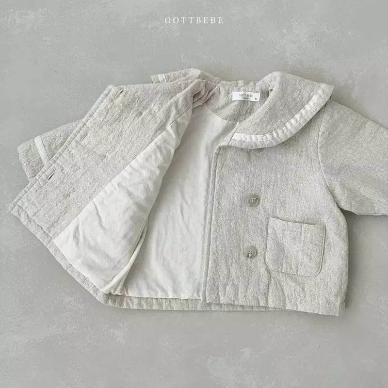 Oott Bebe - Korean Children Fashion - #magicofchildhood - Sailot Double Jacket - 6